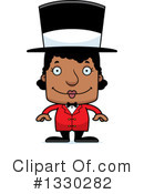 Block Headed Black Woman Clipart #1330282 by Cory Thoman