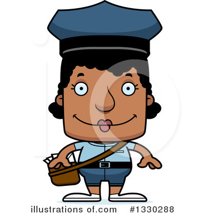 Mail Man Clipart #1330288 by Cory Thoman