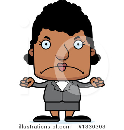 Businesswoman Clipart #1330303 by Cory Thoman
