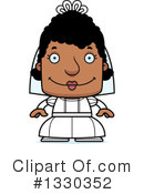 Block Headed Black Woman Clipart #1330352 by Cory Thoman