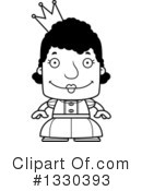 Block Headed Black Woman Clipart #1330393 by Cory Thoman