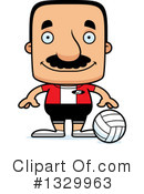 Block Headed Hispanic Man Clipart #1329963 by Cory Thoman