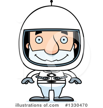 Royalty-Free (RF) Block Headed White Senior Man Clipart Illustration by Cory Thoman - Stock Sample #1330470