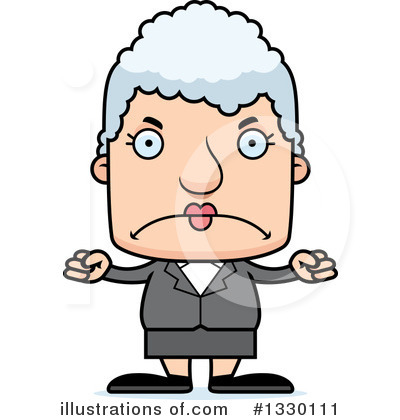 Businesswoman Clipart #1330111 by Cory Thoman