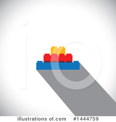 Royalty-Free (RF) Blocks Clipart Illustration by ColorMagic - Stock Sample #1444759
