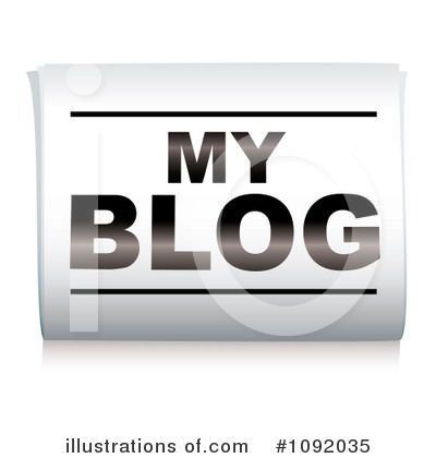 Blog Clipart #1092035 by michaeltravers