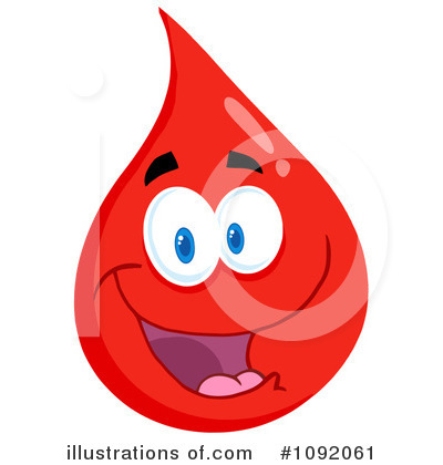 Royalty-Free (RF) Blood Clipart Illustration by Hit Toon - Stock Sample #1092061