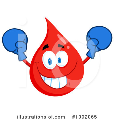 Royalty-Free (RF) Blood Clipart Illustration by Hit Toon - Stock Sample #1092065