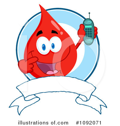 Royalty-Free (RF) Blood Clipart Illustration by Hit Toon - Stock Sample #1092071