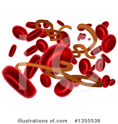 Blood Cell Clipart #1355536 by AtStockIllustration