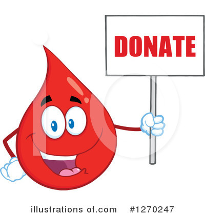 Blood Drop Clipart #1270247 by Hit Toon