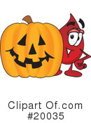 Blood Drop Character Clipart #20035 by Toons4Biz