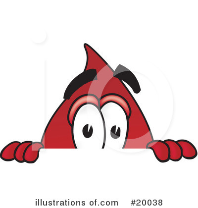 Blood Drop Character Clipart #20038 by Toons4Biz