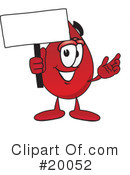 Blood Drop Character Clipart #20052 by Mascot Junction