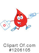 Blood Drop Clipart #1206105 by Hit Toon