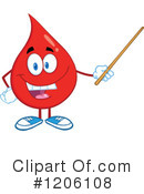 Blood Drop Clipart #1206108 by Hit Toon