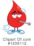 Blood Drop Clipart #1206112 by Hit Toon