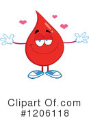 Blood Drop Clipart #1206118 by Hit Toon