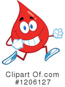 Blood Drop Clipart #1206127 by Hit Toon