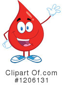 Blood Drop Clipart #1206131 by Hit Toon
