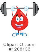 Blood Drop Clipart #1206133 by Hit Toon