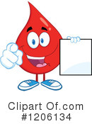 Blood Drop Clipart #1206134 by Hit Toon