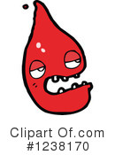 Blood Drop Clipart #1238170 by lineartestpilot