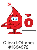 Blood Drop Clipart #1634372 by Hit Toon