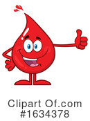 Blood Drop Clipart #1634378 by Hit Toon