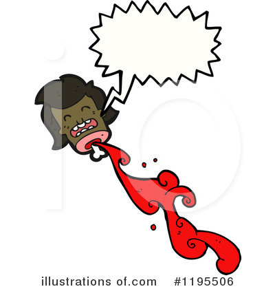 Royalty-Free (RF) Bloody Head Clipart Illustration by lineartestpilot - Stock Sample #1195506
