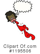 Bloody Head Clipart #1195506 by lineartestpilot