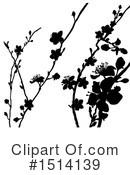 Blossoms Clipart #1514139 by AtStockIllustration