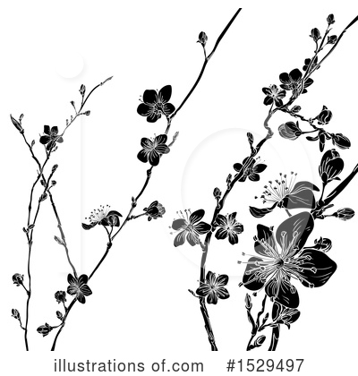Royalty-Free (RF) Blossoms Clipart Illustration by AtStockIllustration - Stock Sample #1529497
