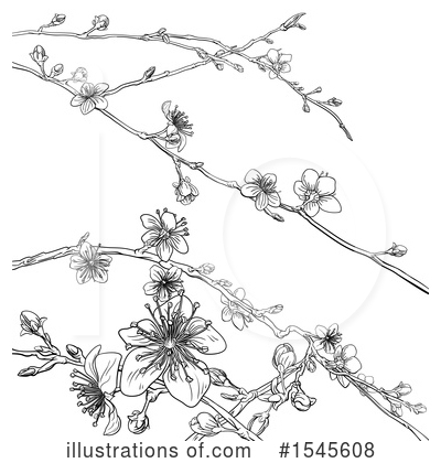 Royalty-Free (RF) Blossoms Clipart Illustration by AtStockIllustration - Stock Sample #1545608