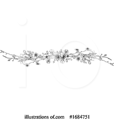 Royalty-Free (RF) Blossoms Clipart Illustration by AtStockIllustration - Stock Sample #1684751
