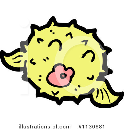 Royalty-Free (RF) Blow Fish Clipart Illustration by lineartestpilot - Stock Sample #1130681