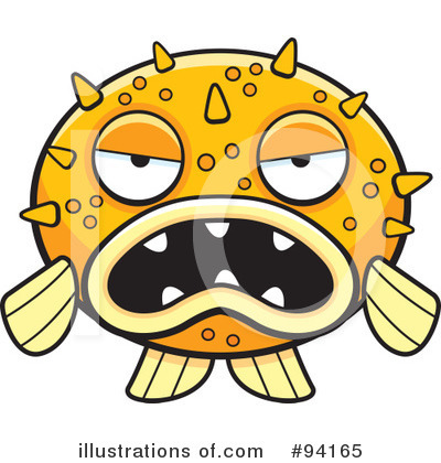 Blowfish Clipart #94165 by Cory Thoman