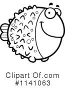 Blowfish Clipart #1141063 by Cory Thoman