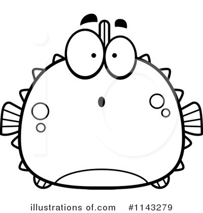 Royalty-Free (RF) Blowfish Clipart Illustration by Cory Thoman - Stock Sample #1143279