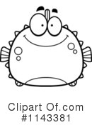 Blowfish Clipart #1143381 by Cory Thoman