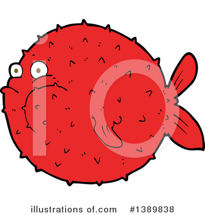 Blow Fish Clipart #1389838 by lineartestpilot