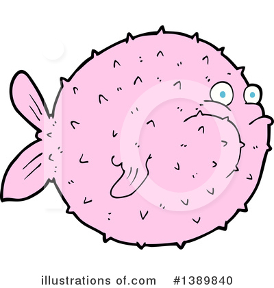 Blowfish Clipart #1389840 by lineartestpilot