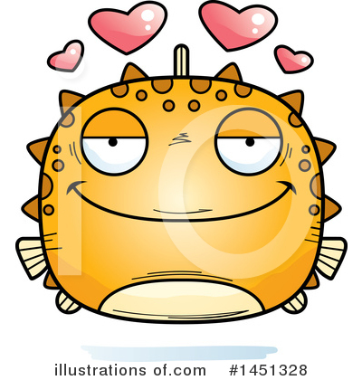 Royalty-Free (RF) Blowfish Clipart Illustration by Cory Thoman - Stock Sample #1451328