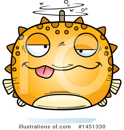 Royalty-Free (RF) Blowfish Clipart Illustration by Cory Thoman - Stock Sample #1451330