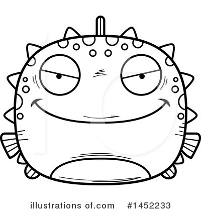 Royalty-Free (RF) Blowfish Clipart Illustration by Cory Thoman - Stock Sample #1452233