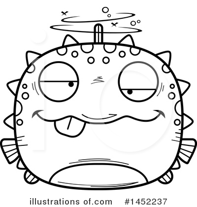 Royalty-Free (RF) Blowfish Clipart Illustration by Cory Thoman - Stock Sample #1452237