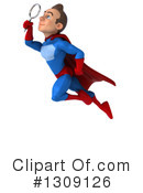 Blue And Red Male Super Hero Clipart #1309126 by Julos
