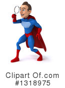 Blue And Red Male Super Hero Clipart #1318975 by Julos