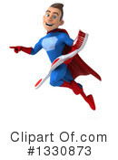 Blue And Red Male Super Hero Clipart #1330873 by Julos