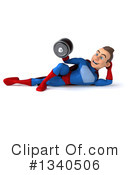 Blue And Red Male Super Hero Clipart #1340506 by Julos